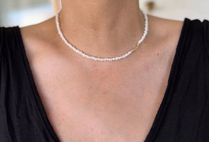 Red Amulet Pearl Necklace